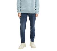 TOM TAILOR Denim Herren Tapered Slim Fit Jeans,10128 - Overdyed Blue Denim, 29/32