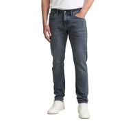 Slim-fit-Jeans TOM TAILOR DENIM "PIERS", Herren, Gr. 36, Länge 34, used schwarz stone grau denim, Denim/Jeans, Obermaterial: 99% Baumwolle, 1% Elasthan. Futter: 65% Polyester, 35% Baumwolle, schmal la
