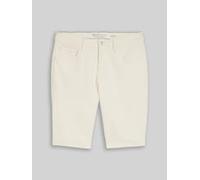 TOM TAILOR DENIM Herren TTWAYLEN RELAXED Jeans Shorts, weiß, Uni, Gr. M