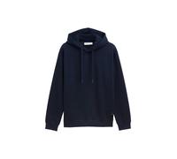 TOM TAILOR Denim - Hoodie Sweatshirt mit Logo-Badge blau - Gr. - M