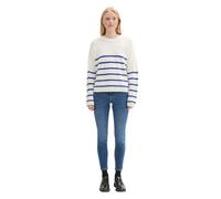 TOM TAILOR Denim Damen Jona Extra Skinny Jeans in Ankle-Länge, 10119 - Used Mid Stone Blue Denim, 28