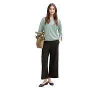 TOM TAILOR Denim Longsleeve in Weiß - Größe XL | Damen Tops