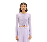 TOM TAILOR Denim Longsleeve T-Shirt Damen 1035391, 31042 - Lilac Vibe, L