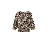 TOM TAILOR Denim - Loose Fit Bluse braun - Gr. - S