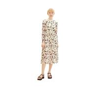 TOM TAILOR Denim Mesh Kleid mit Muster