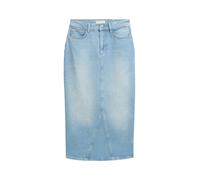 TOM TAILOR Denim - Midi Jeansrock mit recycelter Baumwolle blau - Gr. - S