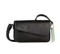 TOM TAILOR Denim Neona Damen Überschlagtasche Umhängetasche Klein Schwarz
