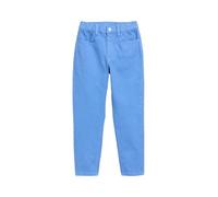 TOM TAILOR Denim Paperbag Barrel Jeans, Used Mid Stone Blue Denim, XS