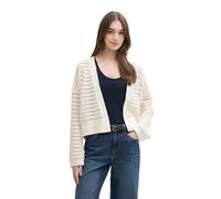 TOM TAILOR DENIM - Relaxed Fit Cardigan off white M