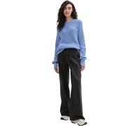 Strickpullover TOM TAILOR DENIM Gr. L (40), sicilian blue melange Damen Pullover (35559667-L) sicilian blue melange