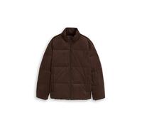 Tom Tailor Denim - Relaxed Fit Cord Pufferjacke cool dark brown - Gr. - L