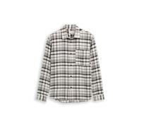 TOM TAILOR Denim - Relaxed Fit Hemd mit Karomuster schwarz/weiß - Gr. - M