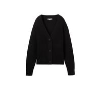 Tom Tailor V Neck Strickjacke M Deep Black