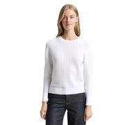 TOM TAILOR Denim Strickpullover mit Rundhalsausschnitt