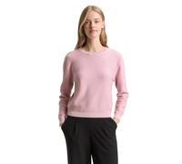 Denim Tom Tailor - Strickpullover mit Rundhalsausschnitt soft mauve rose - Gr. - L