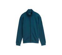 Tom Tailor Denim - Sweatjacke mit Logo-Badge deep pond green - Gr. - M