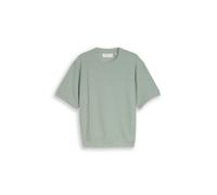 TOM TAILOR Denim - T-Shirt im Sweatshirt-Style grün - Gr. - L