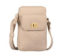 TOM TAILOR Denim Taya Damen Handytasche Umhängetasche Mittelgroß Beige