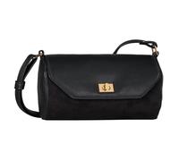 TOM TAILOR Denim Taya Damen Überschlagtasche Umhängetasche Klein Schwarz