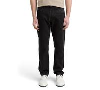 TOM TAILOR Denim TTWAYLEN Relaxed Fit Jeans, Black Black Denim, 31/34