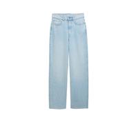 TOM TAILOR Denim Damen 1045649 Wide Leg Jeans, 10112-Clean Light Stone Blue Denim, Small