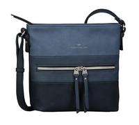 TOM TAILOR Ellen Damen Umhängetasche Crossbody Bag Mittelgroß Denim Blau