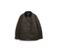 Tom Tailor - Feldjacke mit aufgesetzten Taschen dark brown melange - Gr. - XL