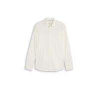 Tom Tailor - Fitted Hemd mit Stretch white navy dot design - Gr. - XXL