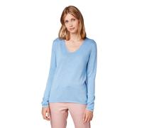 Tom Tailor Front Logo Coin Pullover Mit V-ausschnitt