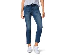 TOM TAILOR für Frauen Jeanshosen Kate Slim Jeans mid Stone Bright Blue Denim, 31/32