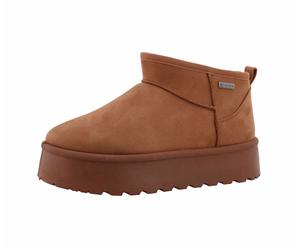 Tom Tailor gefütterte Boots - Damen - Gr. 38 - hellbraun