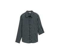 Tom Tailor - Gemusterte Bluse blau - Gr. - 38