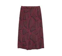 Tom Tailor - Gemusterter Midirock schwarz - Gr. - 38