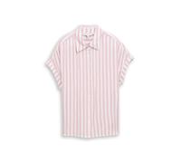 Tom Tailor Damen Bluse Regular Fit aus reiner Viskose Hellrosa Größe 44