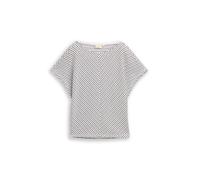 Tom Tailor - Gestreiftes T-Shirt blau - Gr. - S