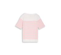 Tom Tailor T-Shirt mit Streifenmuster Whisper White Größe XXL
