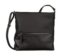 TOM TAILOR Gia Damen Umhängetasche Crossbody Bag Mittelgroß Schwarz