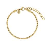 Tom Tailor Damen Armband 2101386 Edelstahl goldplattiert Fantasiegliederung