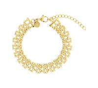 Armband TOM TAILOR, gelbgoldfarben, Armbänder, Damen, 20cm, Edelstahl, Armband (50905146-0) gelbgoldfarben