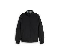 Tom Tailor - Harrington Jacke mit Reißverschluss Black - Gr. - M