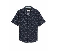 TOM TAILOR Hemd Regular Fit dunkelblau | L