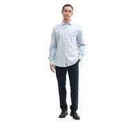 Tom Tailor Hemd - Regular fit - in Hellblau - Größe S | Herren Plussize