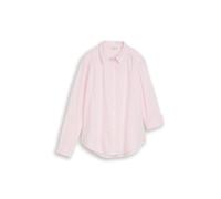 Tom Tailor - Hemdbluse mit Turn-up-Funktion light pastel pink dobby - Gr. - 38