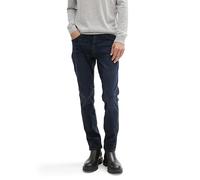 TOM TAILOR Herren 1021434 Josh Regular Slim Jeans, 10173 - Dark Stone Blue Black Denim, 33W / 32L EU