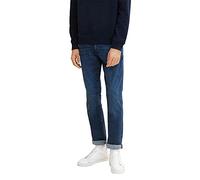 Slim-fit-Jeans TOM TAILOR "JOSH" Gr. 36, Länge 30, blau (used mid stone blue) Herren Jeans Slim Fit in lässiger Optik (17324658-36)