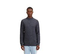 TOM TAILOR Herren 1033650 Pullover, 13160 - Knitted Navy Melange, M