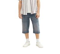 TOM TAILOR Herren 1036295 Max Overknee Bermuda Shorts, 10162-Mid Stone Blue Grey Denim, 31