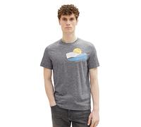 TOM TAILOR Herren 1036324 T-Shirt, 21186 - Navy Fine Stripe, XXL