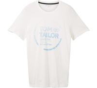 TOM TAILOR Herren 1036952 T-Shirt, 10332 - Off White, XL