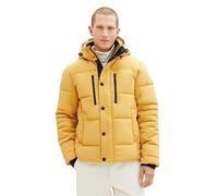 TOM TAILOR Herren 1037346 Winterjacke mit Abnehmbarer Kapuze, 10533-golden Fall, L